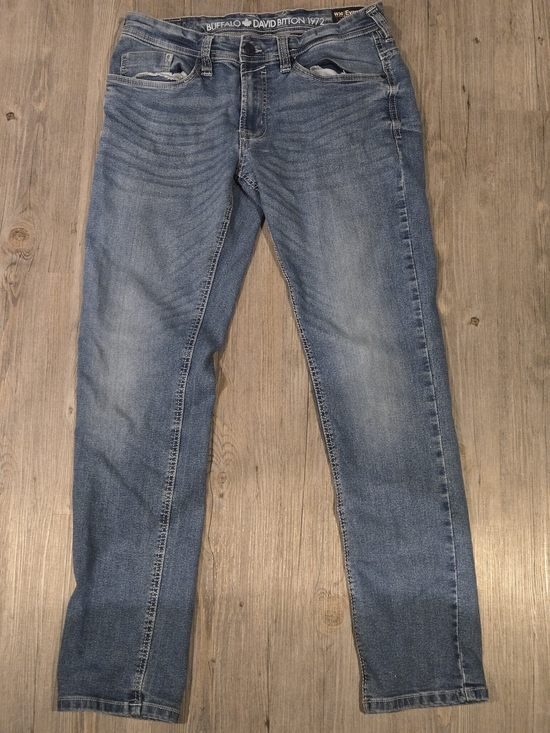 Buffalo David Bitton Other - Buffalo David Bitton Slim Straight Light Wash Jeans
